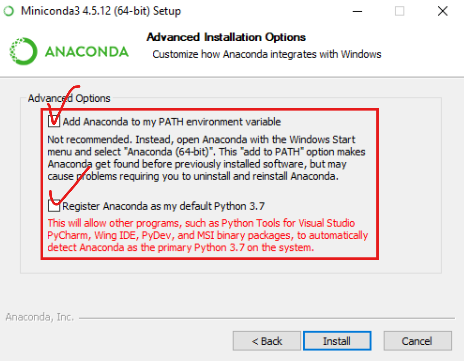 Miniconda PATH 설정